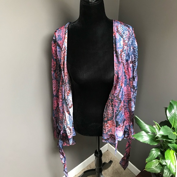 NWT Parker Womens XXL Isabella Bell Sleeve Wrap - Picture 8 of 9